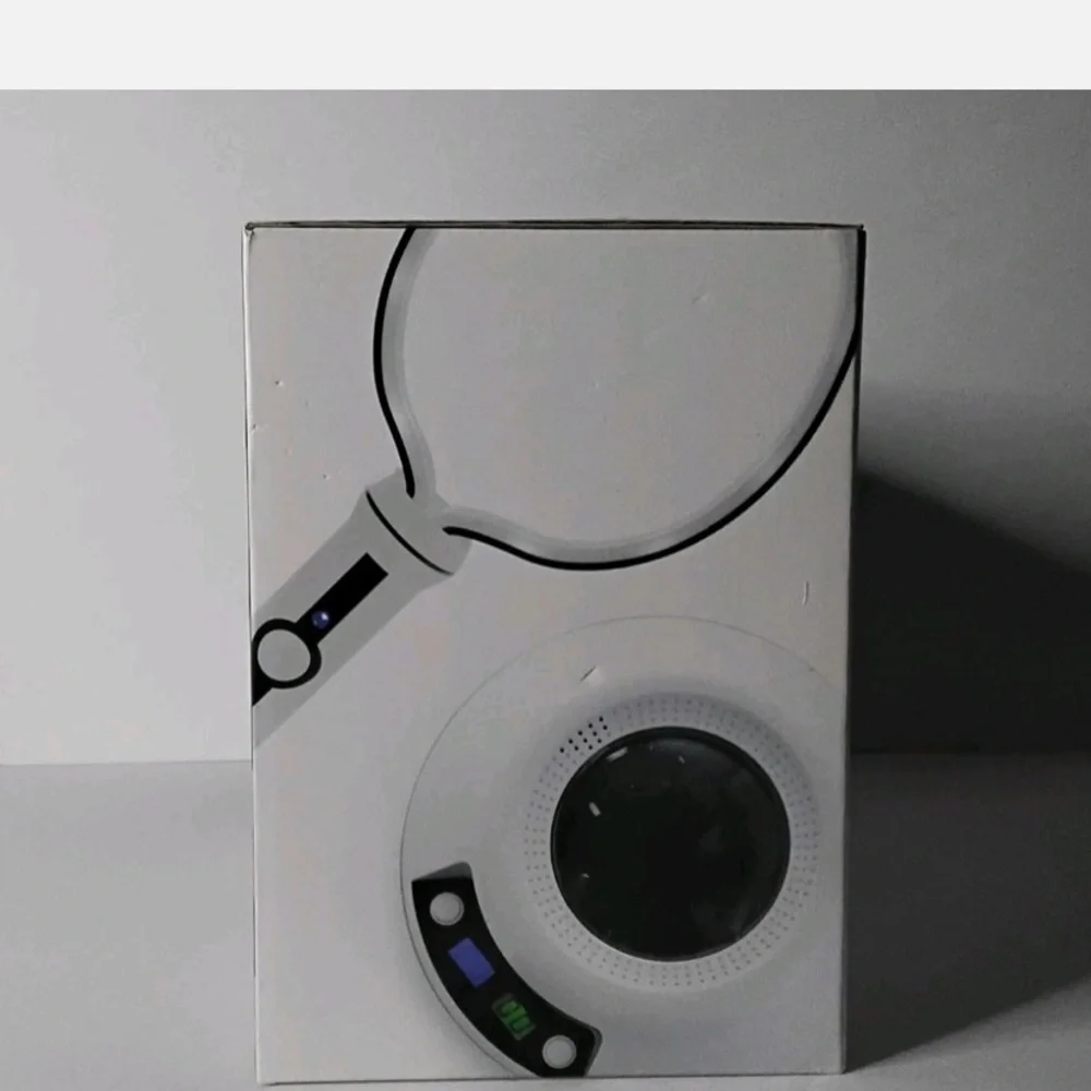 Sharper Image Virtual LED Space Pong - White and Black